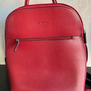 Jack Georges Leather Backpack